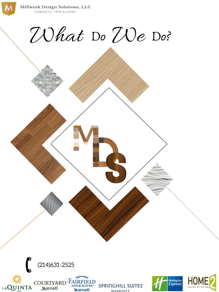 Millwork Design Solutions LLC is a leading millwork provider for the